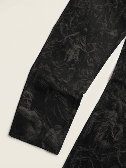 "BEHOLD THE MAN" II Jeans (Black)