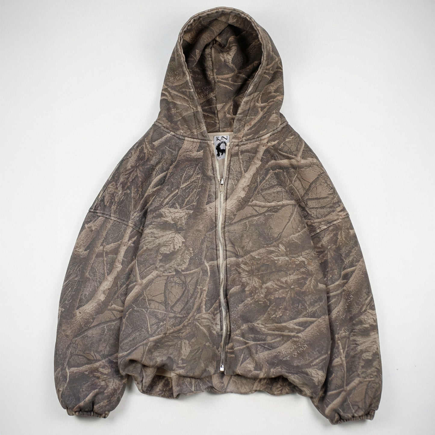 "SECRET CAMO" Heavy-weight zip [pre-order]