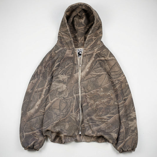"SECRET CAMO" Heavy-weight zip [pre-order]