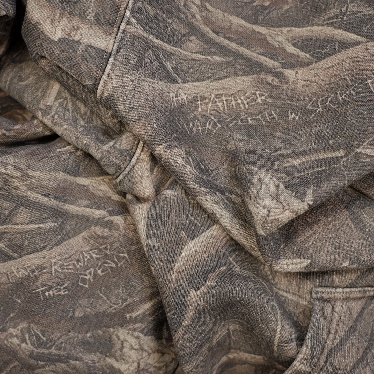 "SECRET CAMO" Heavy-weight zip [pre-order]