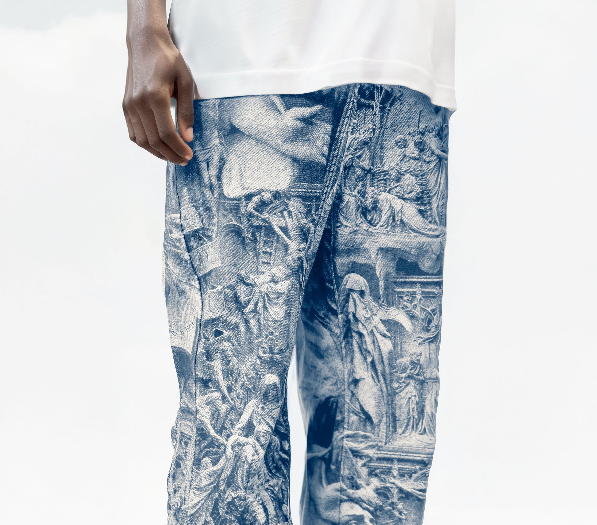 "BEHOLD THE MAN" II Jeans