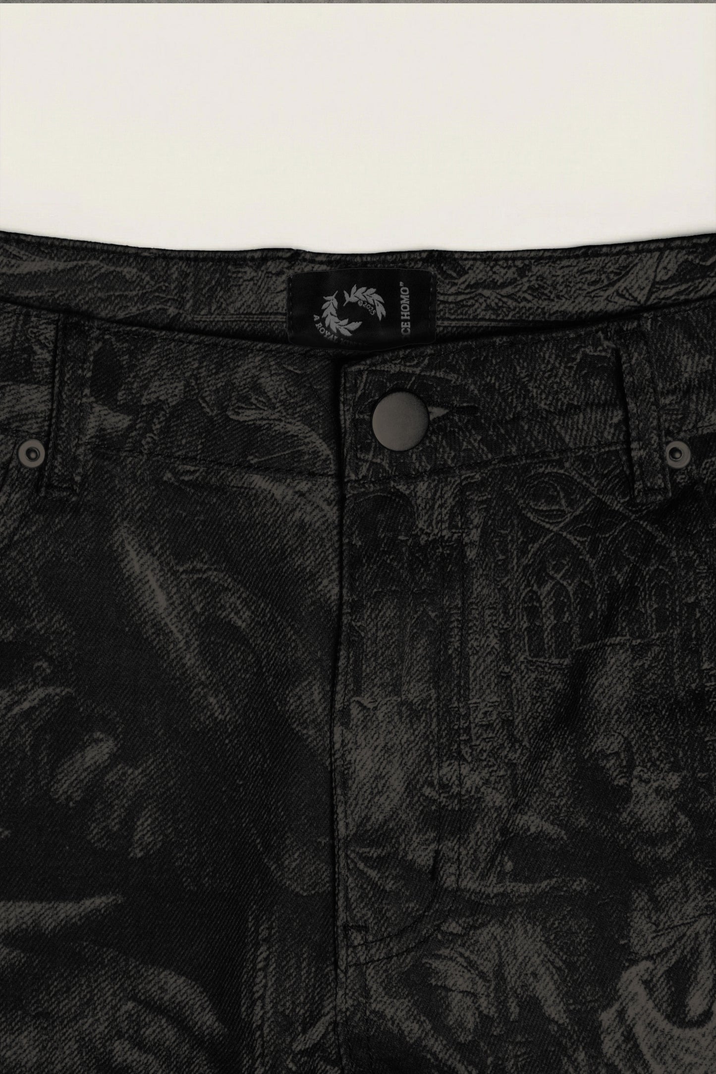 "BEHOLD THE MAN" II Jeans (Black)