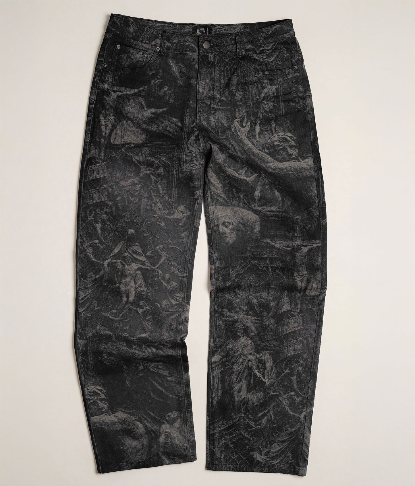 "BEHOLD THE MAN" II Jeans (Black)