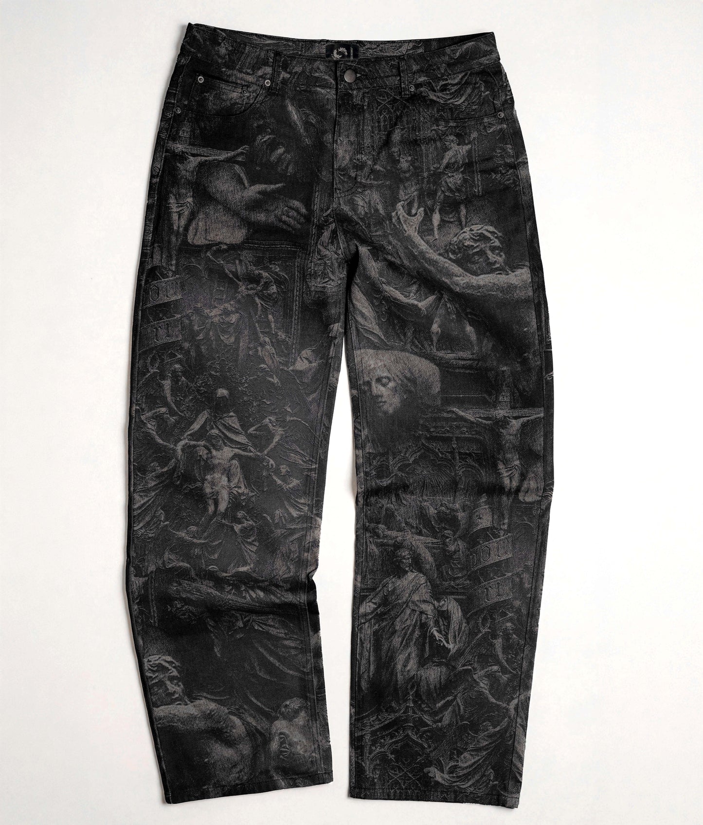 "BEHOLD THE MAN" II Jeans (Black)