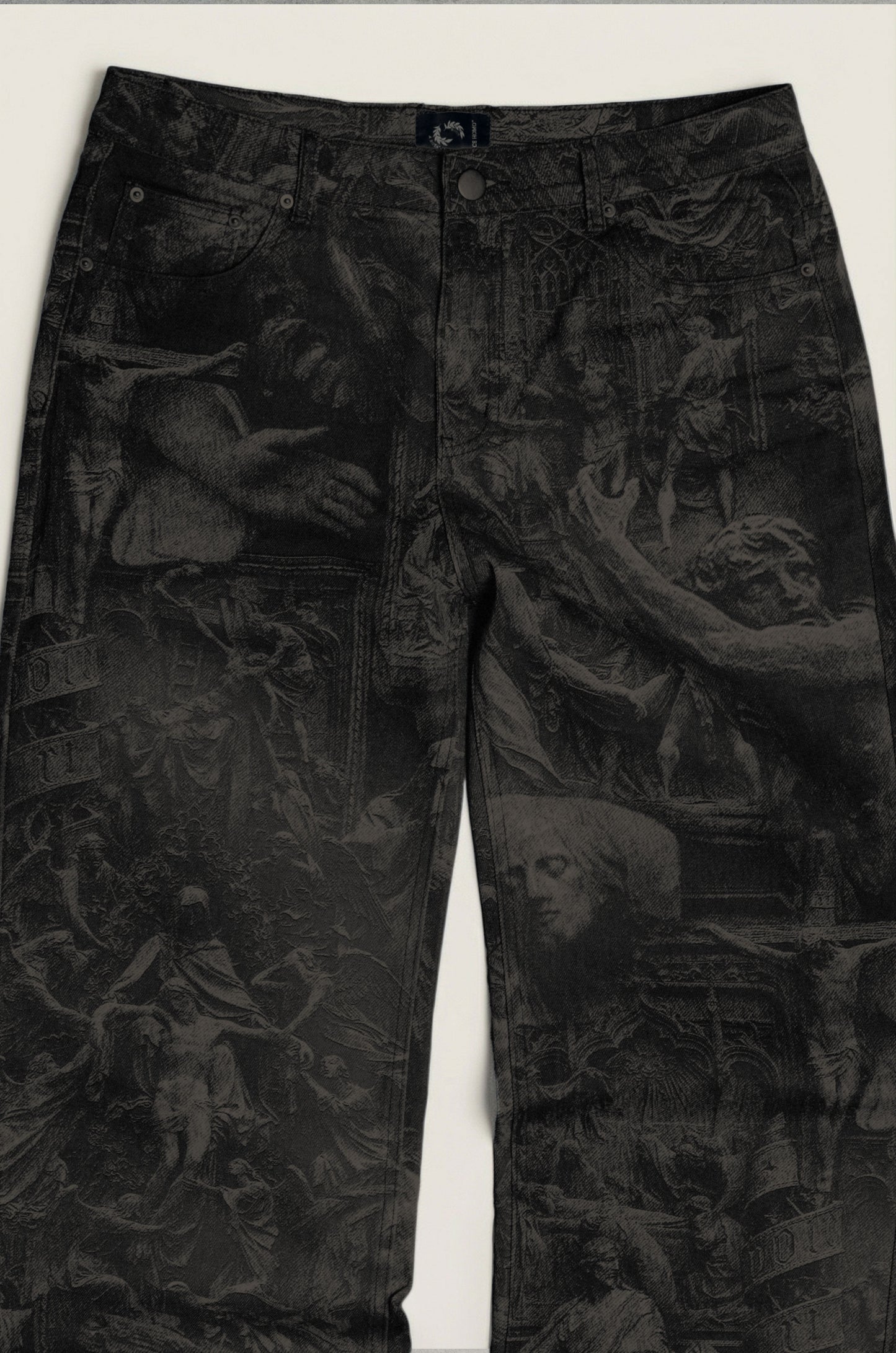 "BEHOLD THE MAN" II Jeans (Black)