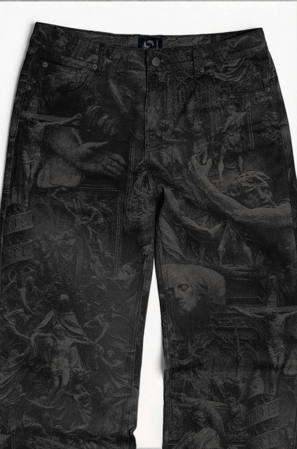 "BEHOLD THE MAN" II Jeans (Black)