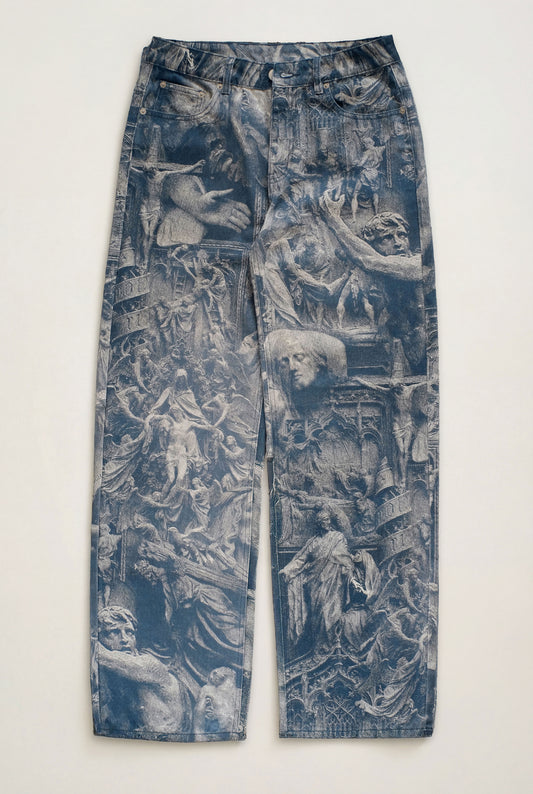 "BEHOLD THE MAN" II Jeans