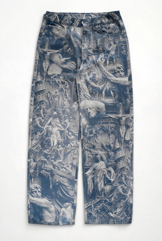 "BEHOLD THE MAN" II Jeans