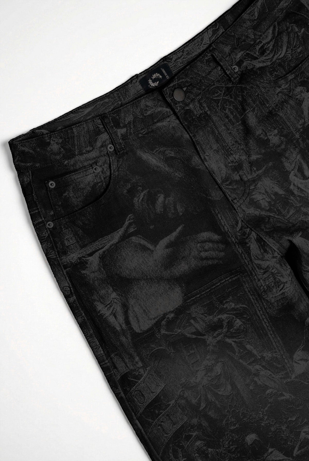 "BEHOLD THE MAN" II Jeans (Black)