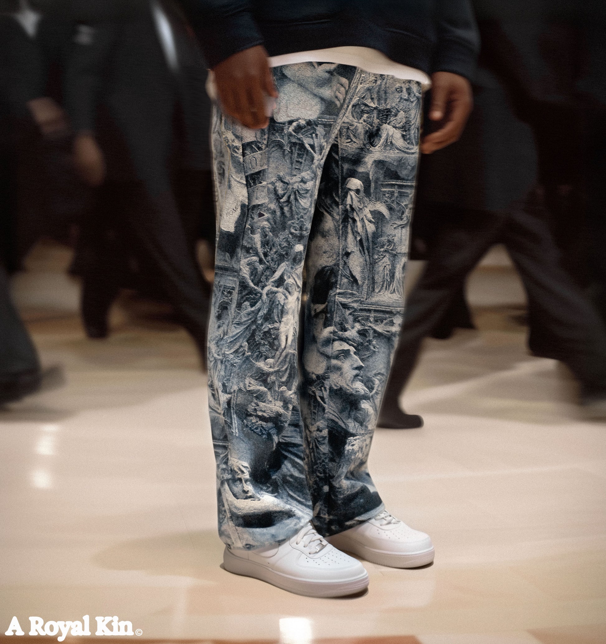 "BEHOLD THE MAN" II Jeans